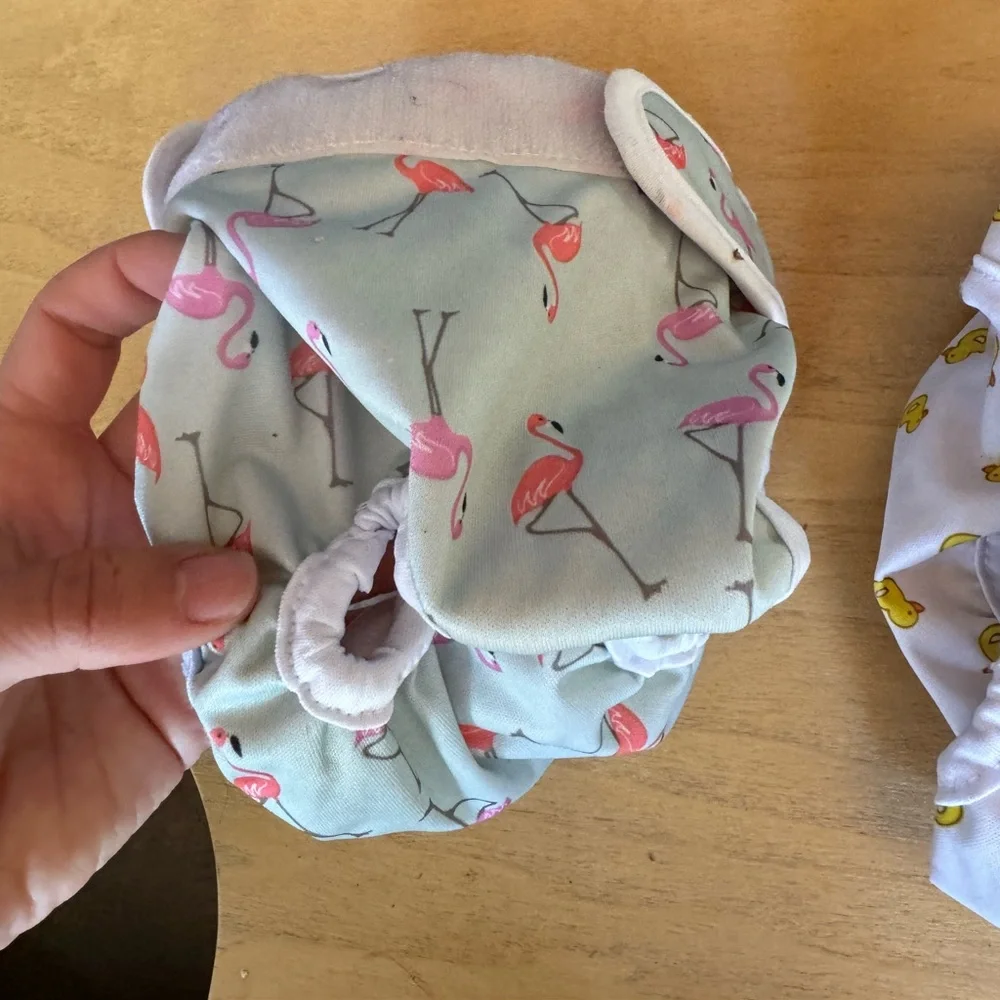 Two Pack Machine Washable Doggie Diapers